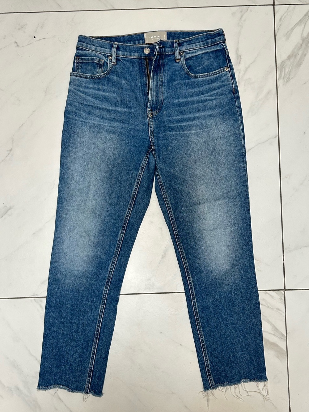 Everlane Cheeky Cropped Raw Hem jeans - 28